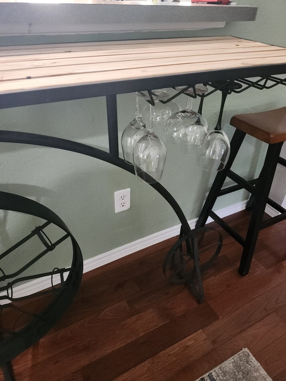 Bicycle Bar & Wine Rack - Picture 6 of 7